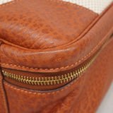【6fd6000】エルメス ハンドバッグ ヴィクトリア45 トワルGM マロン ゴールド金具 □F刻印【中古】メンズ レディース ユニセックス