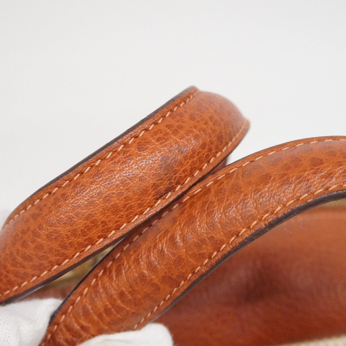 【6fd6000】エルメス ハンドバッグ ヴィクトリア45 トワルGM マロン ゴールド金具 □F刻印【中古】メンズ レディース ユニセックス