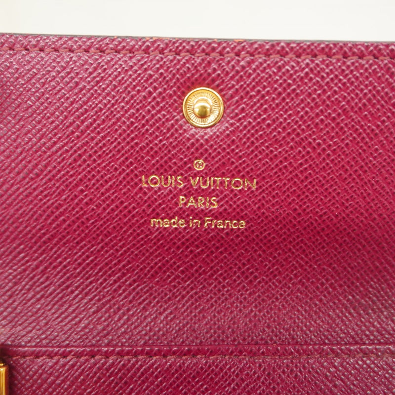 【6fd6027】ルイヴィトン キーケース モノグラム ミュルティクレ4 M60705 ブラウン フューシャ【中古】レディース