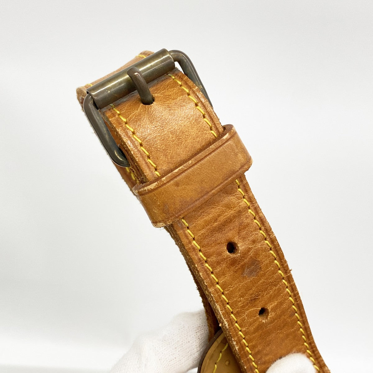 【6fd6042】ルイヴィトン ショルダーバッグ モノグラム ソミュール35 M42254 ブラウン【中古】レディース