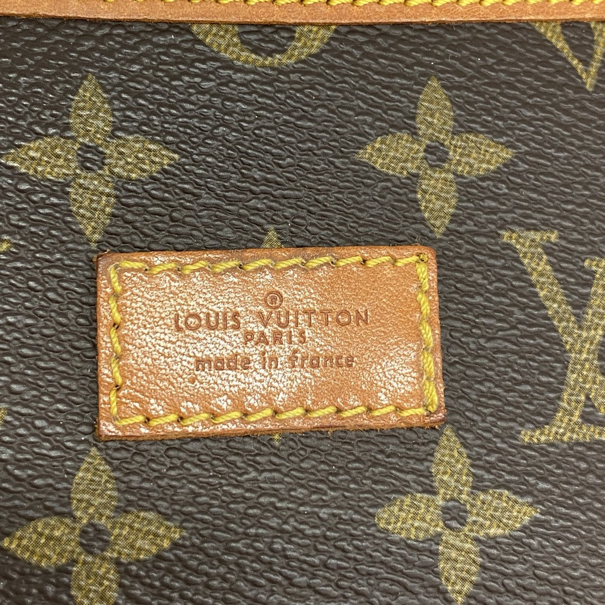 【6fd6042】ルイヴィトン ショルダーバッグ モノグラム ソミュール35 M42254 ブラウン【中古】レディース