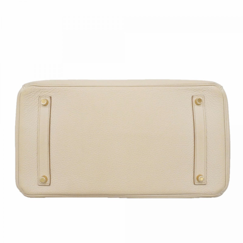 【6fd6048】エルメス ハンドバッグ バーキン35 トリヨンクレマンス クレ ゴールド金具 A刻印【中古】レディース