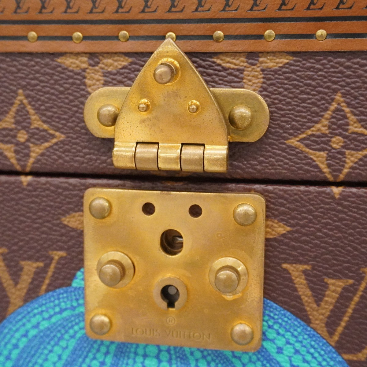 【6fd6052】ルイヴィトン 時計&ジュエリーケース モノグラム LV×YKコフレアクセソワール M10124 ブラウン マルチカラー 草間彌生コラボ【中古】メンズ レディース ユニセックス