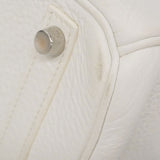 【6fd6056】エルメス ハンドバッグ バーキン30 トゴ ホワイト シルバー金具 □L刻印【中古】レディース