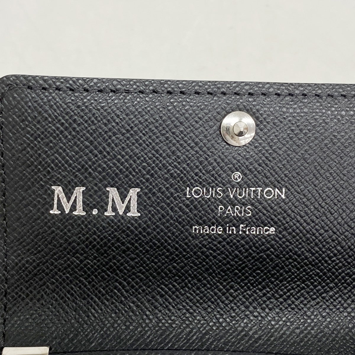 【6fd6066】ルイヴィトン キーケース ダミエ・グラフィット ミュルティクレ6 N62662 ブラック グレー【中古】メンズ