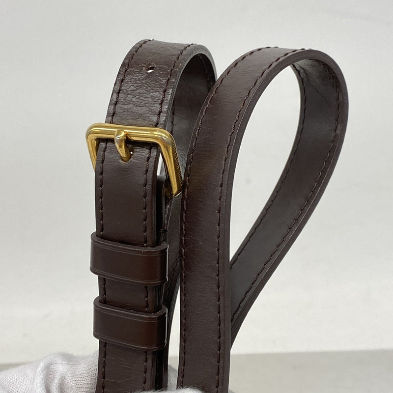 【6fd6082】ルイヴィトン ショルダーバッグ ダミエ ブルームズベリPM N42251 エベヌ【中古】レディース