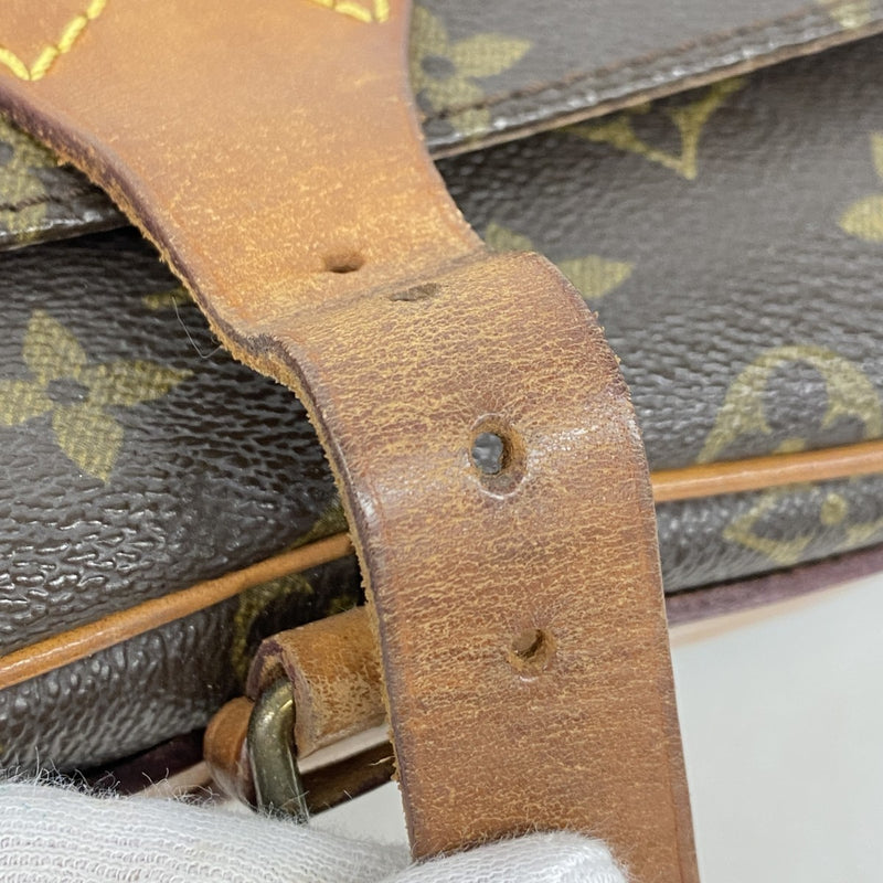 【6fd6083】ルイヴィトン ショルダーバッグ モノグラム カルトシエールMM M51253 ブラウン【中古】レディース
