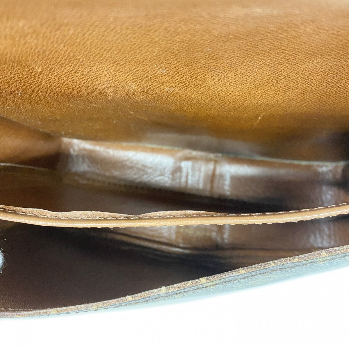 【6fd6083】ルイヴィトン ショルダーバッグ モノグラム カルトシエールMM M51253 ブラウン【中古】レディース