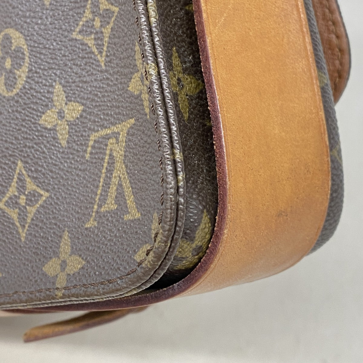 【6fd6083】ルイヴィトン ショルダーバッグ モノグラム カルトシエールMM M51253 ブラウン【中古】レディース
