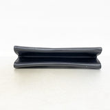 【6fd6096】サルヴァトーレフェラガモ ショルダーバッグ ガンチーニ レザー ブラック シルバー金具【中古】レディース