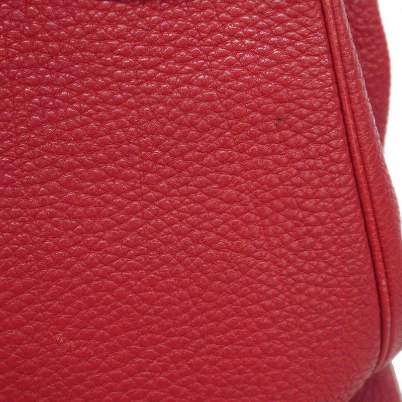 【6fd6109】エルメス ハンドバッグ ケリー32 トゴ ルージュカザック シルバー金具 □G刻印 2wayバッグ【中古】レディース