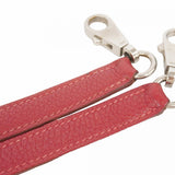 【6fd6109】エルメス ハンドバッグ ケリー32 トゴ ルージュカザック シルバー金具 □G刻印 2wayバッグ【中古】レディース