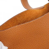 【6fd6110】エルメス ハンドバッグ ピコタンロックPM トリヨンクレマンス ゴールド シルバー金具 □M刻印【中古】レディース