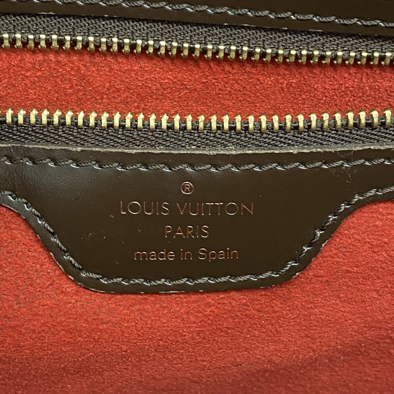 【6fd6113】ルイヴィトン トートバッグ ダミエ ハムステッドPM N51205 エベヌ【中古】レディース