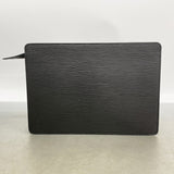 【6fd6116】ルイヴィトン クラッチバッグ エピ ポシェットオム M52522 ノワール【中古】メンズ