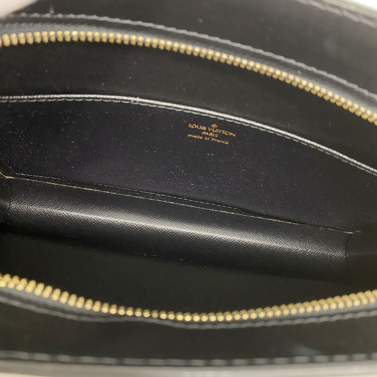 【6fd6116】ルイヴィトン クラッチバッグ エピ ポシェットオム M52522 ノワール【中古】メンズ