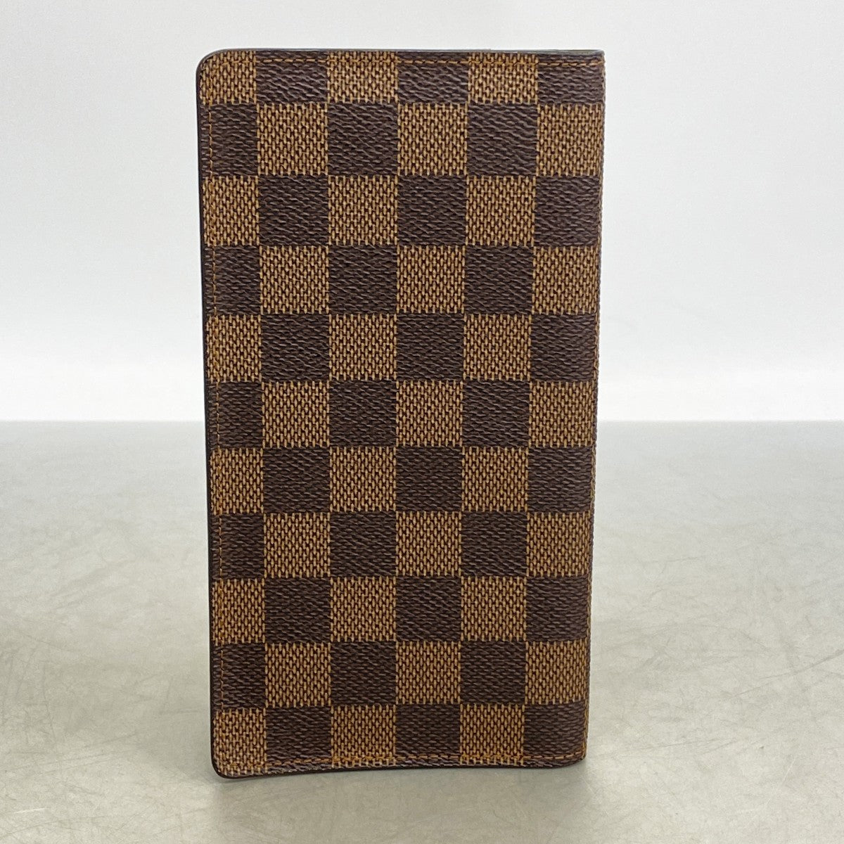 【6fd6117】ルイヴィトン 長札入れ ダミエ ポルトカルトクレディ円 N60825 エベヌ【中古】メンズ
