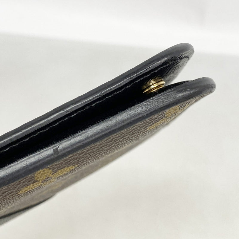 【6fd6129】ルイヴィトン 長財布 モノグラム ポルトフォイユキモノ M56175 ブラウン ノワール【中古】レディース