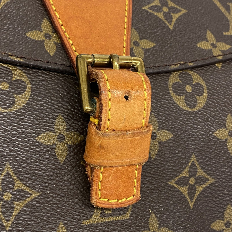 【6fd6136】ルイヴィトン ショルダーバッグ モノグラム ジュヌフィーユMM M51226 ブラウン【中古】レディース