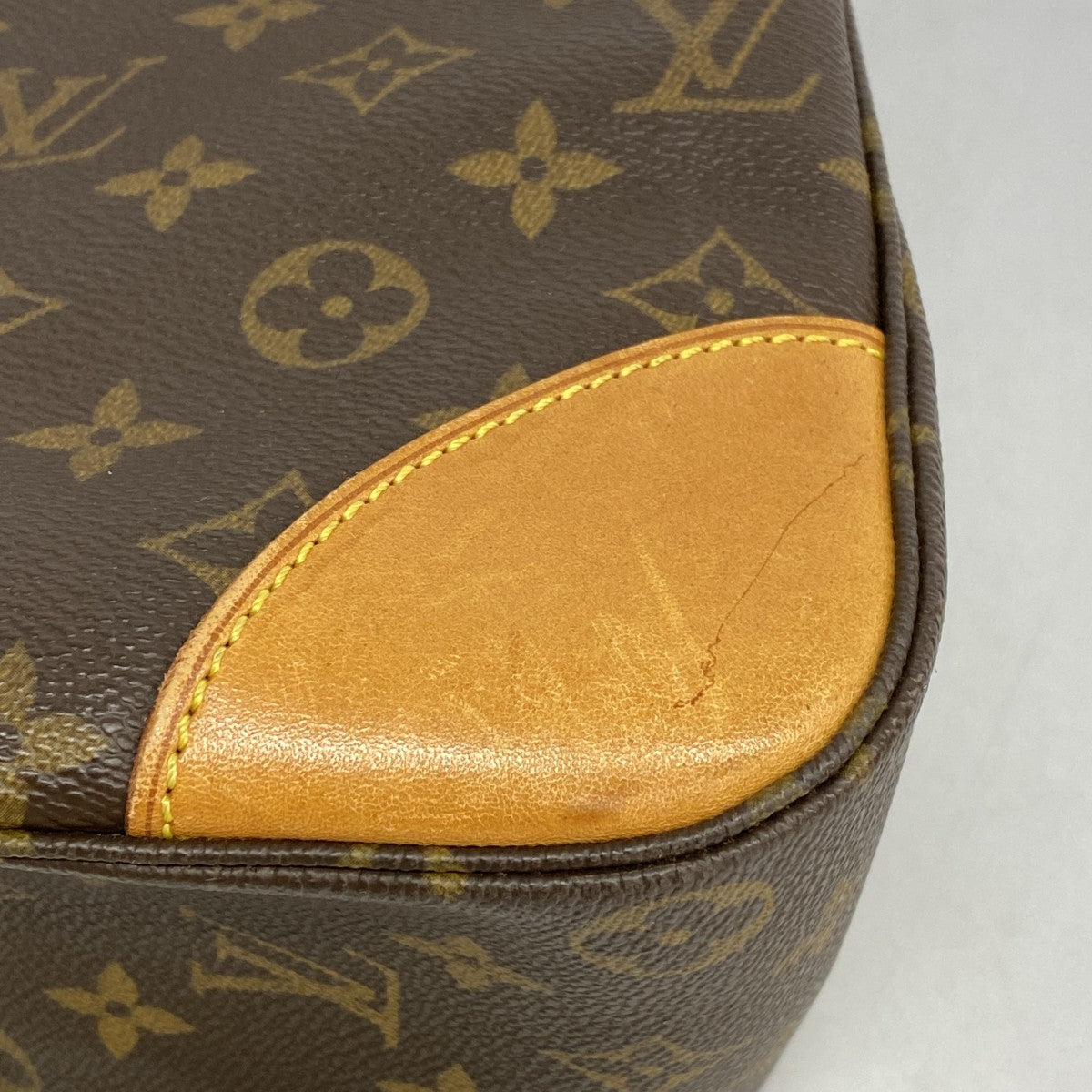 【6fd6137】ルイヴィトン ショルダーバッグ モノグラム ブローニュ35 M51260 ブラウン【中古】レディース