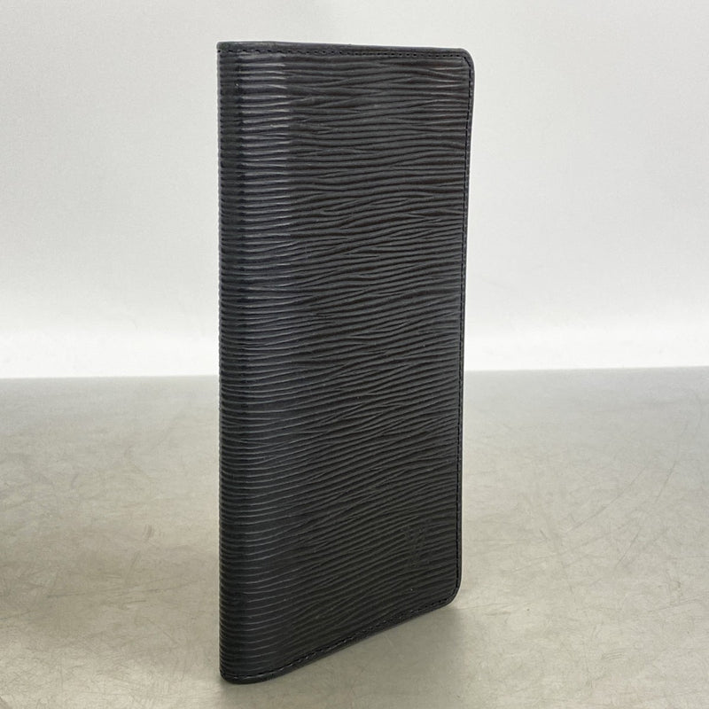 【6fd6139】ルイヴィトン 長札入れ エピ ポルトカルトクレディ M63212 ノワール【中古】メンズ