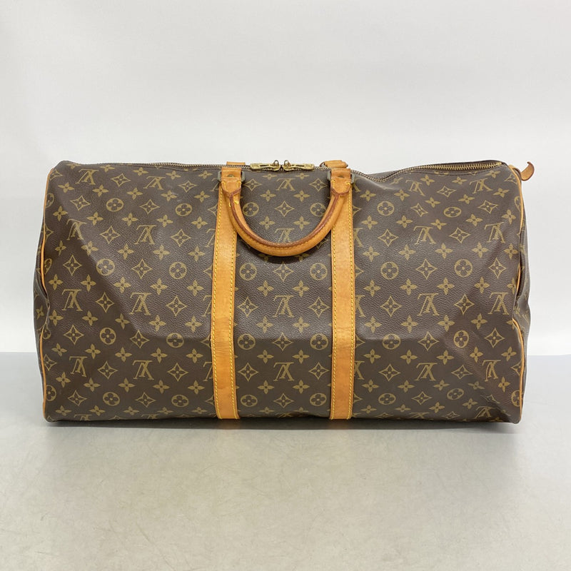 【6fd6142】ルイヴィトン ボストンバッグ モノグラム キーポル55 M41424 ブラウン【中古】メンズ レディース ユニセックス