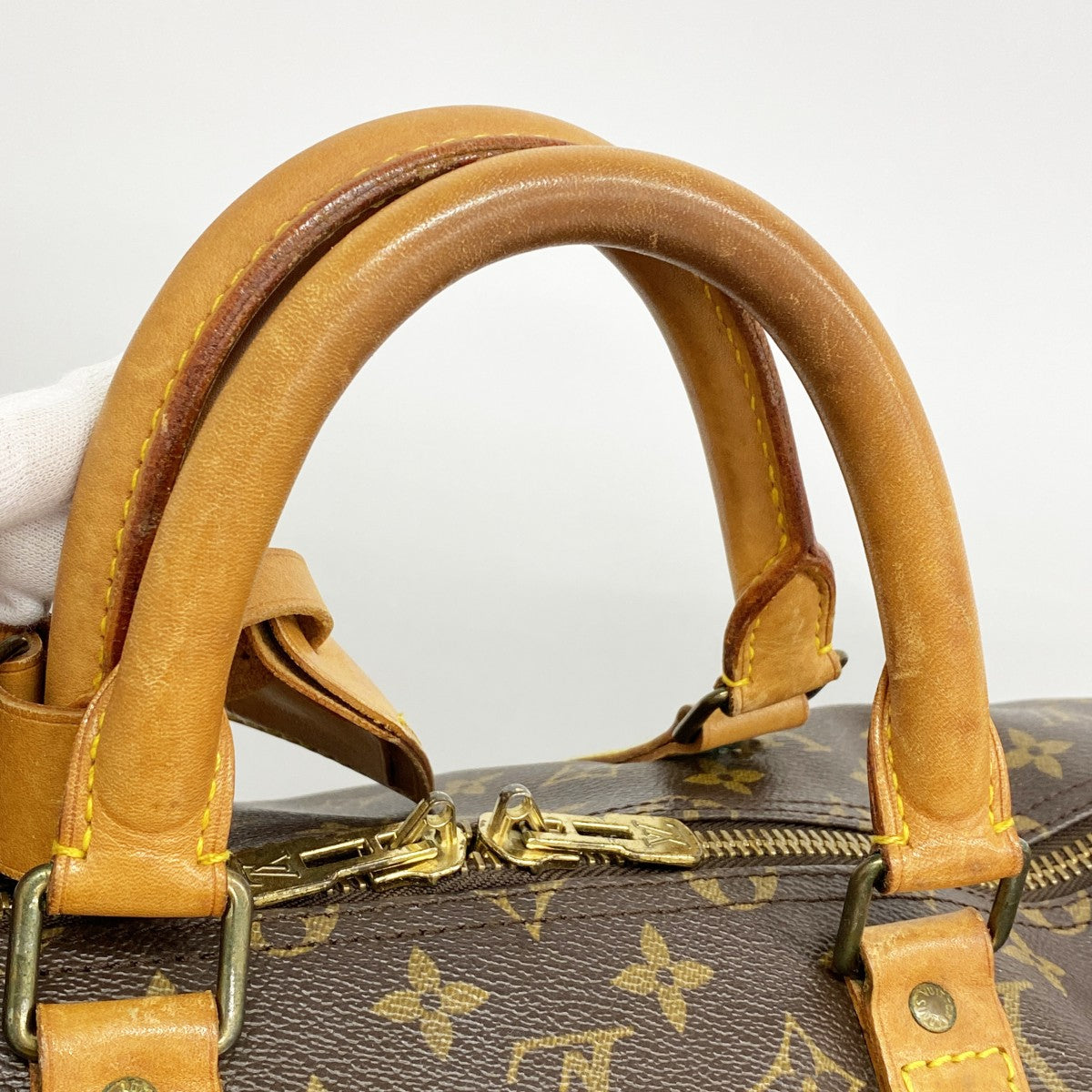 【6fd6142】ルイヴィトン ボストンバッグ モノグラム キーポル55 M41424 ブラウン【中古】メンズ レディース ユニセックス