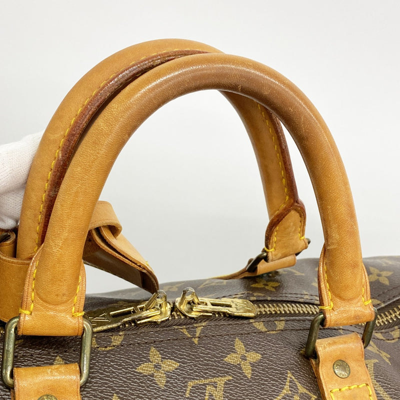 【6fd6142】ルイヴィトン ボストンバッグ モノグラム キーポル55 M41424 ブラウン【中古】メンズ レディース ユニセックス