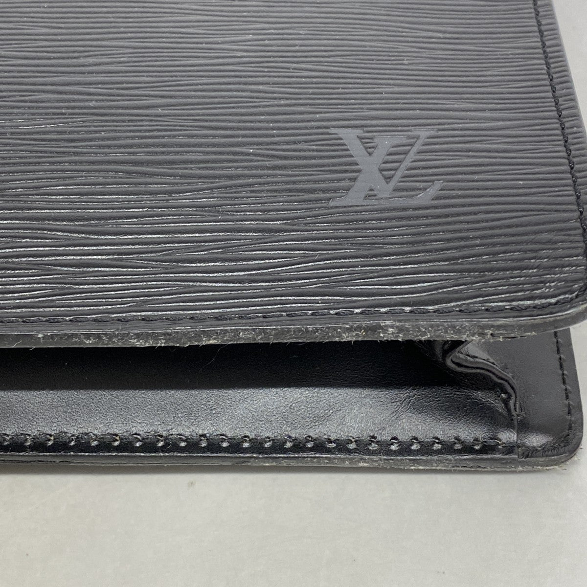 【6fd6147】ルイヴィトン ブリーフケース エピ ポルトドキュマンバンドリエール M54462 ノワール 2wayバッグ【中古】メンズ