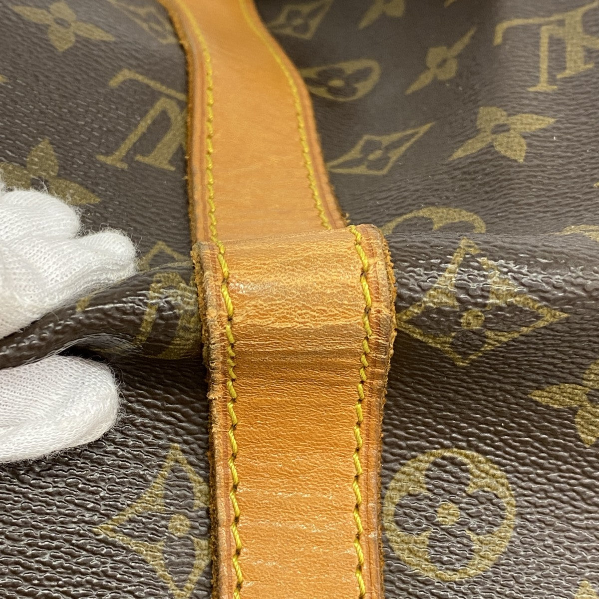 【6fd6156】ルイヴィトン ボストンバッグ モノグラム キーポル45 M41428 ブラウン【中古】メンズ レディース ユニセックス