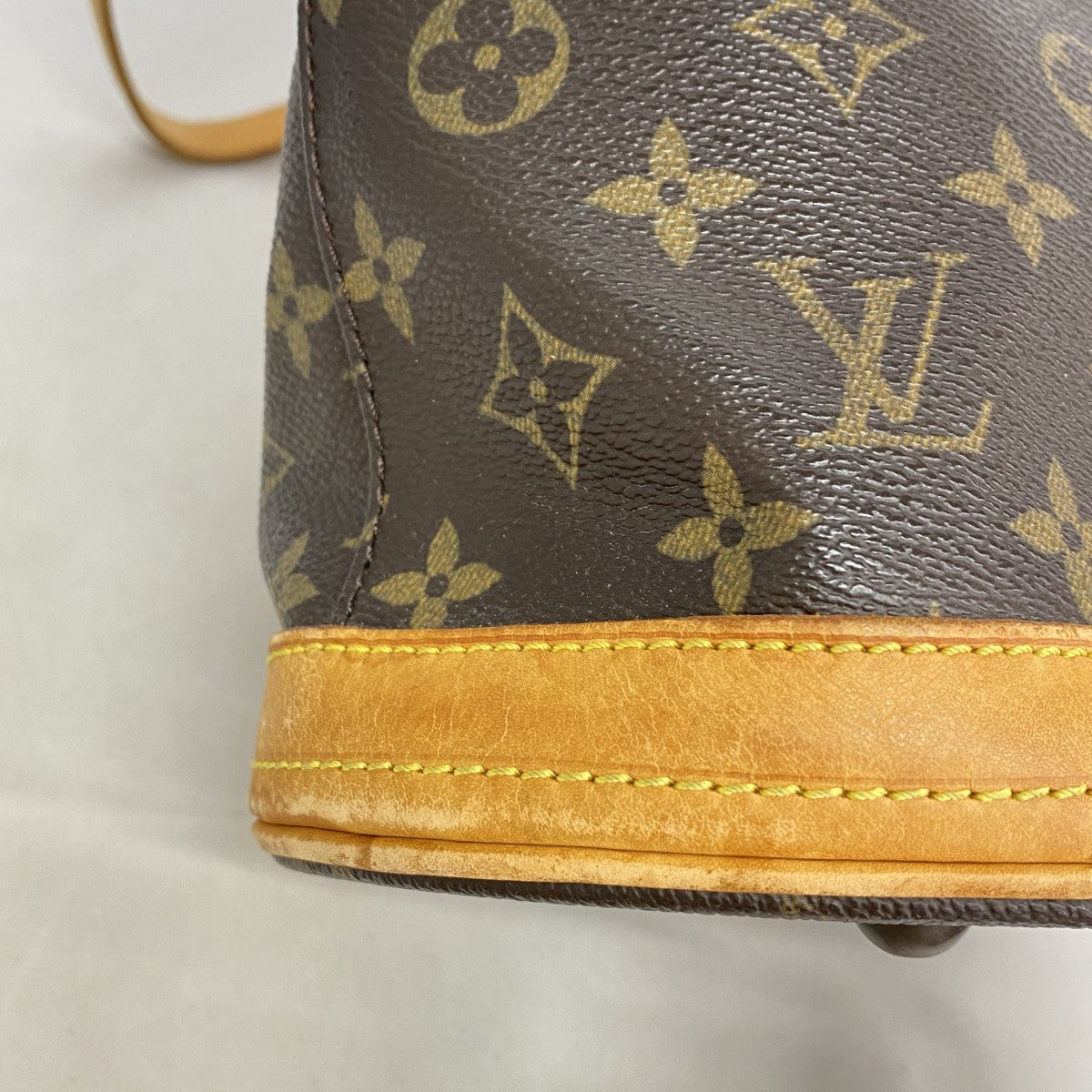 【6fd6162】ルイヴィトン トートバッグ モノグラム バケットPM M42238 ブラウン【中古】レディース