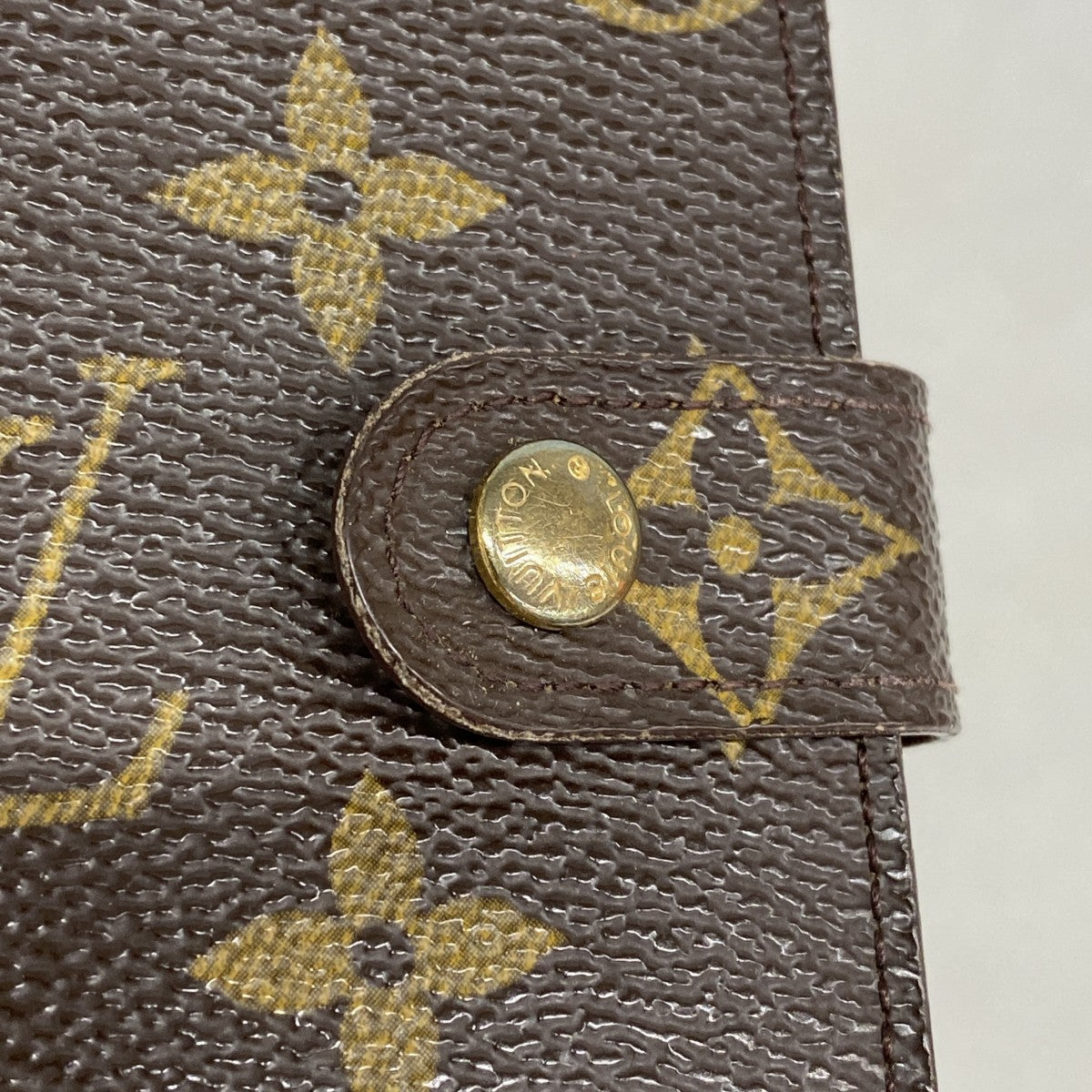 【6fd6163】ルイヴィトン 手帳カバー モノグラム アジェンダPM R20005 ブラウン【中古】メンズ レディース ユニセックス