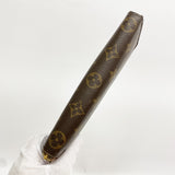 【6fd6165】ルイヴィトン 長財布 モノグラム ポルトフォイユクレマンス M61298 ブラウン ローズバレリーヌ【中古】レディース
