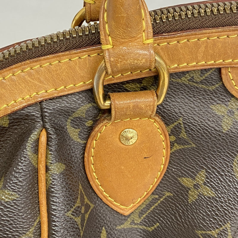 【6fd6184】ルイヴィトン ハンドバッグ モノグラム ティヴォリPM M40143 ブラウン【中古】レディース