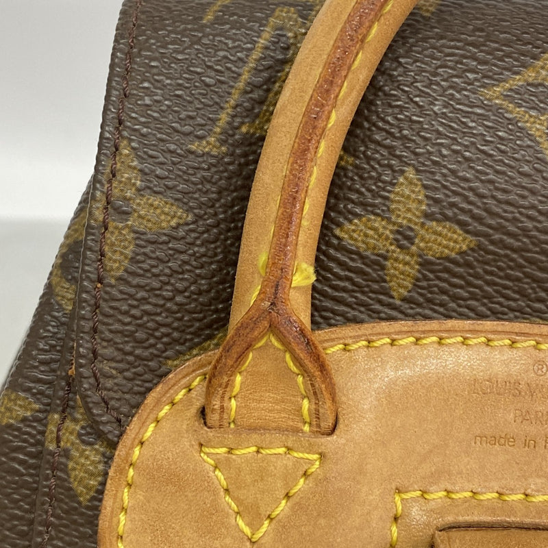 【6fd6185】ルイヴィトン リュック・デイパック モノグラム ミニモンスリ M51137 ブラウン【中古】レディース