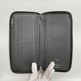 【6fd6189】ルイヴィトン 長財布 モノグラム・エクリプス ジッピーウォレットヴェルティカル M62295 ブラック【中古】メンズ
