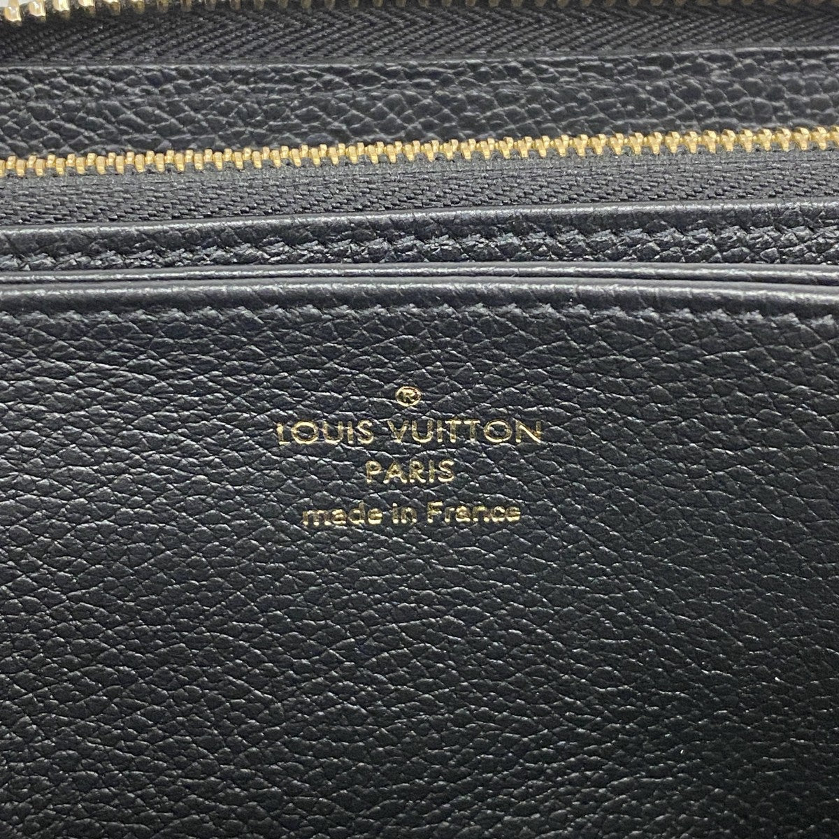 【6fd6190】ルイヴィトン 長財布 モノグラム・アンプラント ジッピーウォレット M61864 ノワール【中古】メンズ レディース ユニセックス