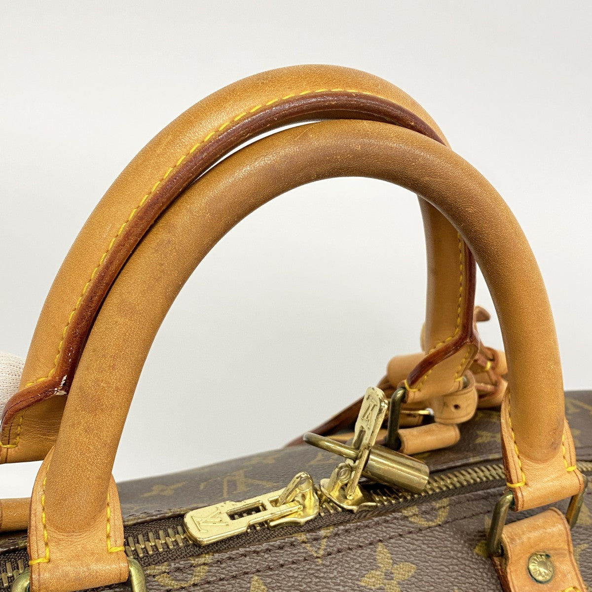 【6fd6197】ルイヴィトン ボストンバッグ モノグラム キーポル55 M41424 ブラウン【中古】メンズ レディース ユニセックス