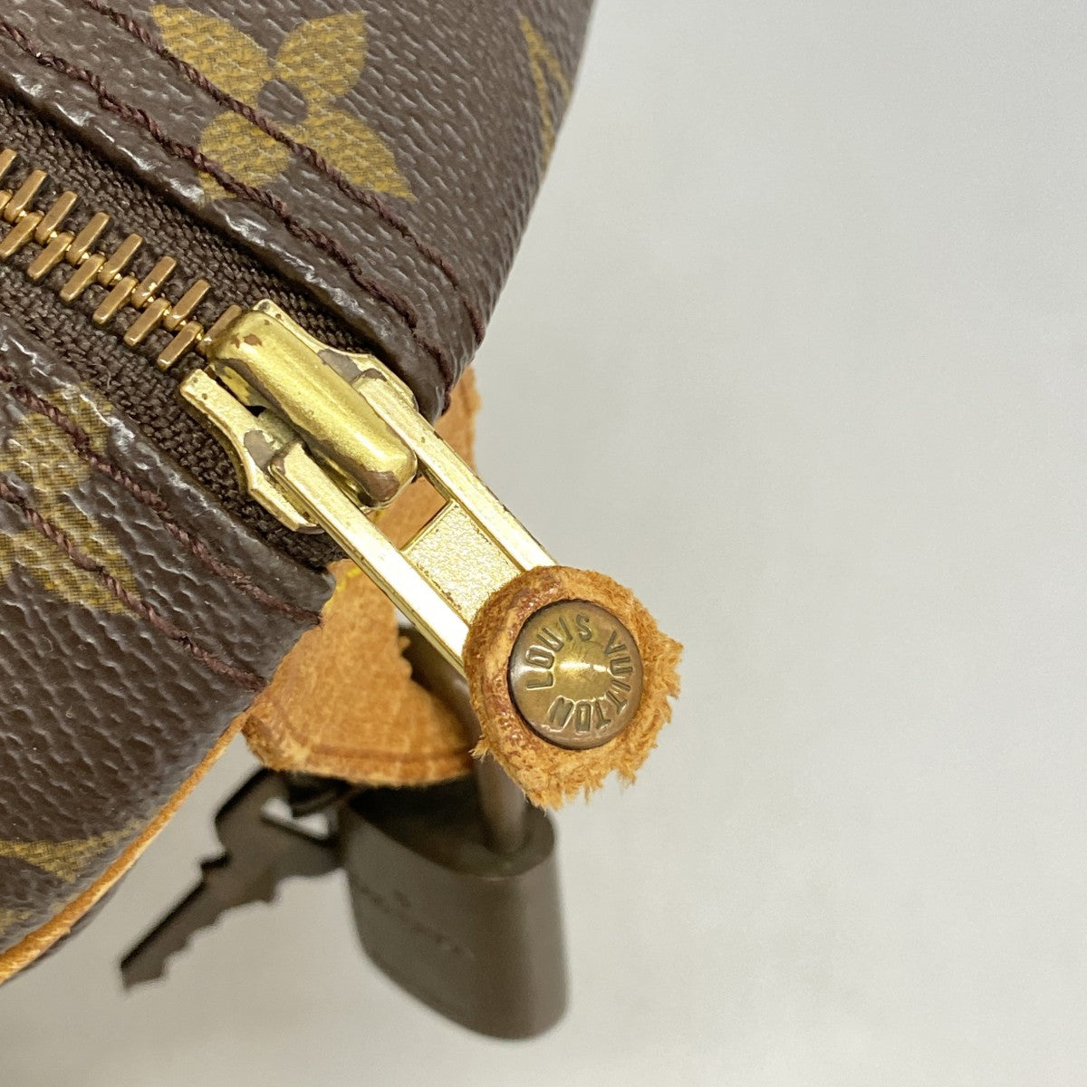 【6fd6198】ルイヴィトン ハンドバッグ モノグラム スピーディ40 M41106 ブラウン【中古】レディース
