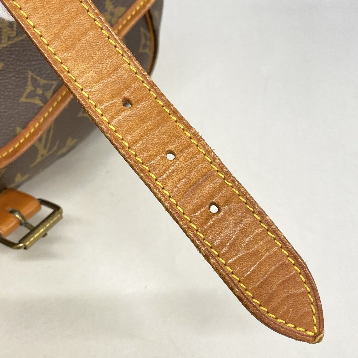 【6fd6212】ルイヴィトン ショルダーバッグ モノグラム ソミュール35 M42254 ブラウン【中古】レディース