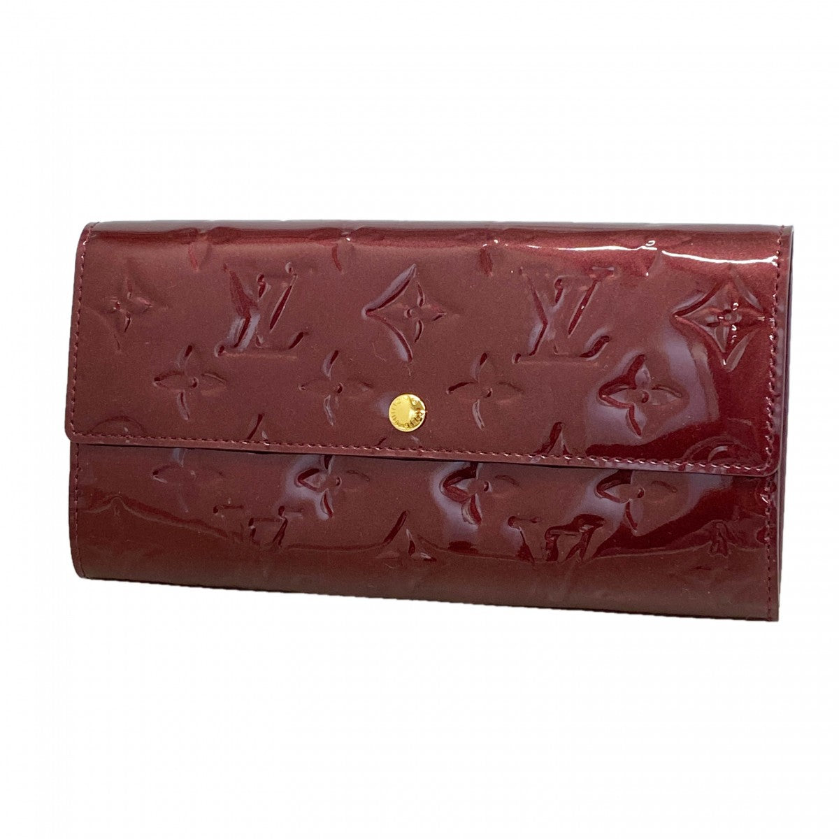 【6fd6216】ルイヴィトン 長財布 ヴェルニ ポルトフォイユサラ M93577 ヴィオレット【中古】レディース