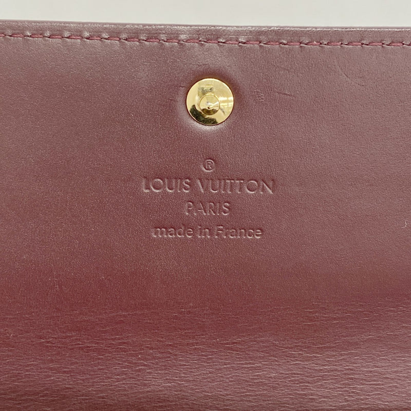 【6fd6216】ルイヴィトン 長財布 ヴェルニ ポルトフォイユサラ M93577 ヴィオレット【中古】レディース
