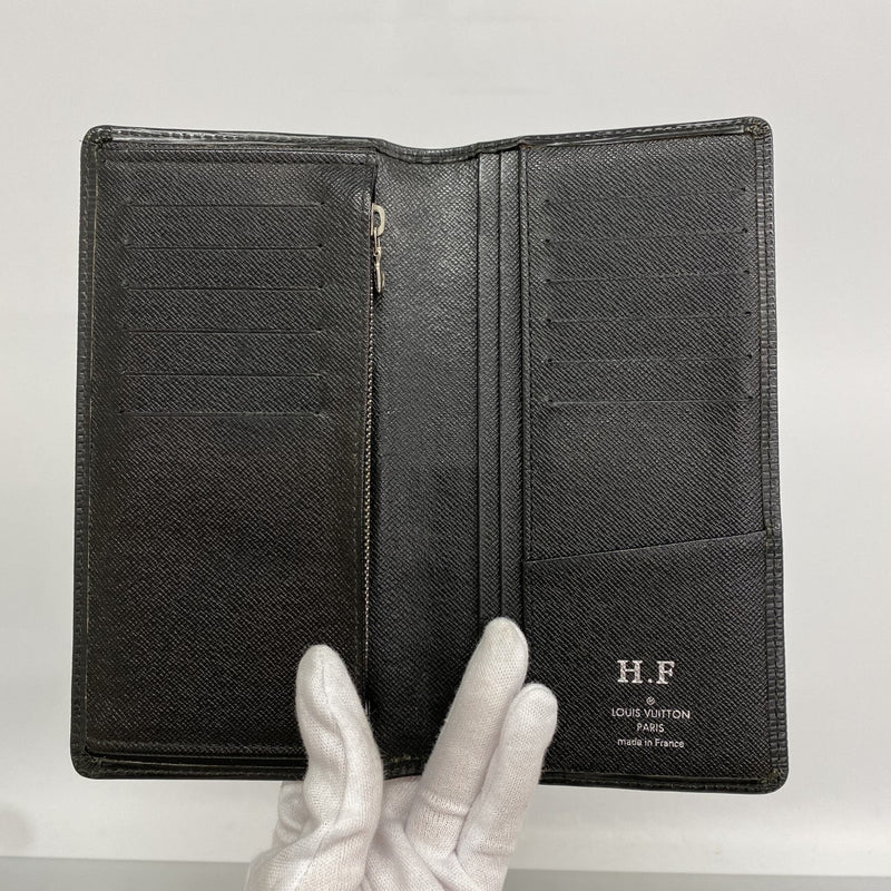 【6fd6223】ルイヴィトン 長財布 エピ ポルトフォイユブラザ M60622 ノワール【中古】メンズ