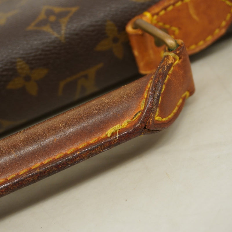 【6fd6232】ルイヴィトン ブリーフケース モノグラム セルヴィエットコンセイエ M53331 ブラウン【中古】メンズ