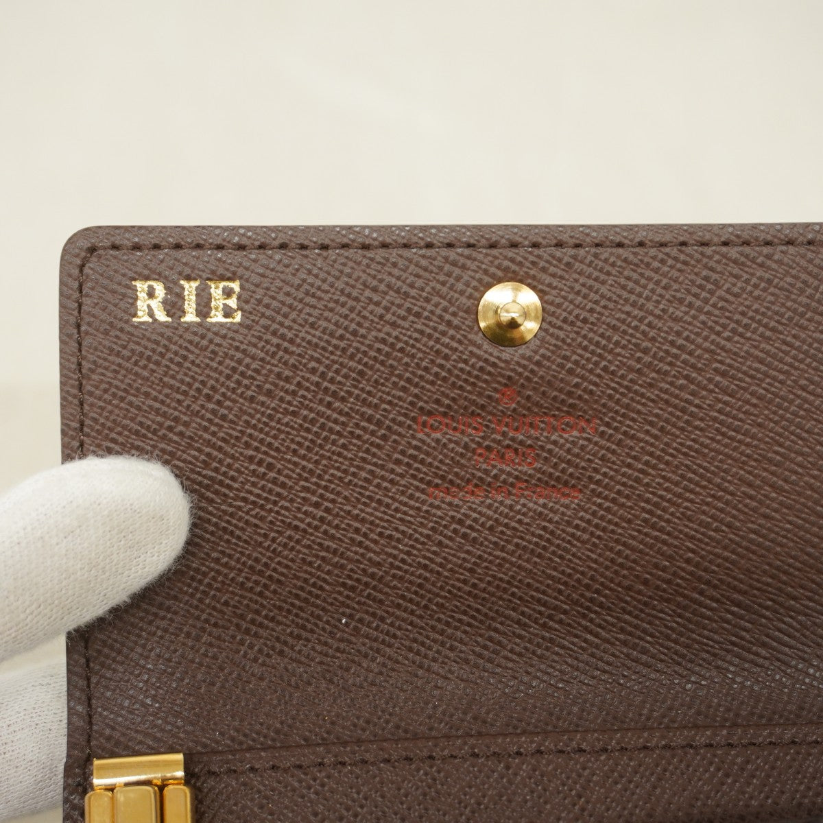 【6fd6237】ルイヴィトン キーケース ダミエ ミュルティクレ4 N62631 エベヌ【中古】メンズ レディース ユニセックス