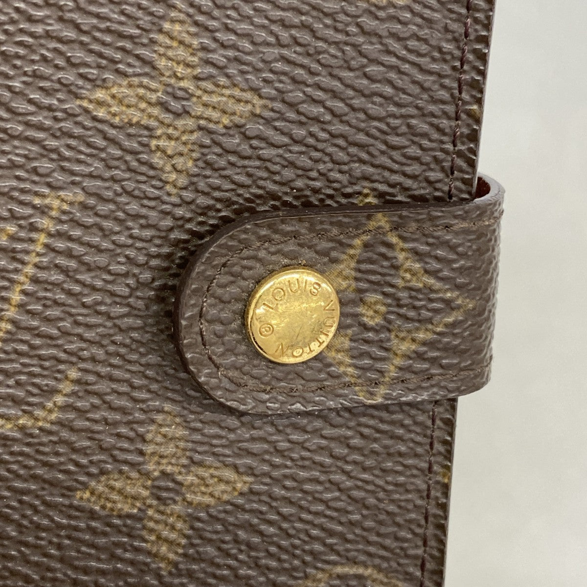 【6fd6245-h】ルイヴィトン 手帳カバー モノグラム アジェンダPM R20005 ブラウン【中古】メンズ レディース ユニセックス
