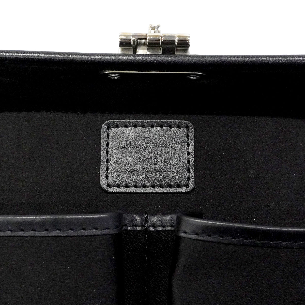 【6fd6256】ルイヴィトン ハンドバッグ モノグラム・グラセレザー ヴァリゼットPM M92235 ノワール【中古】メンズ レディース ユニセックス