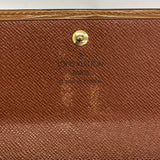 【6fd6268】ルイヴィトン 長財布 エピ ポシェットポルトモネカルトクレディ M63573 ケニアブラウン【中古】レディース