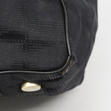 【6fd6273-k】シャネル トートバッグ ニュートラベル ナイロン ブラック ゴールド金具【中古】レディース