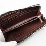 【6fd6277-k】シャネル 長財布 マトラッセ ラムスキン ブラック シルバー金具【中古】レディース
